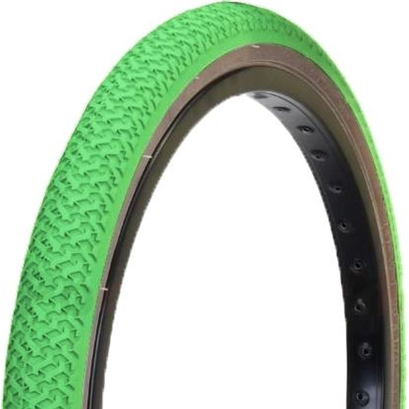 Kenda K55 BMX Tyre 20 x 1.75'' Green/Skin Wall