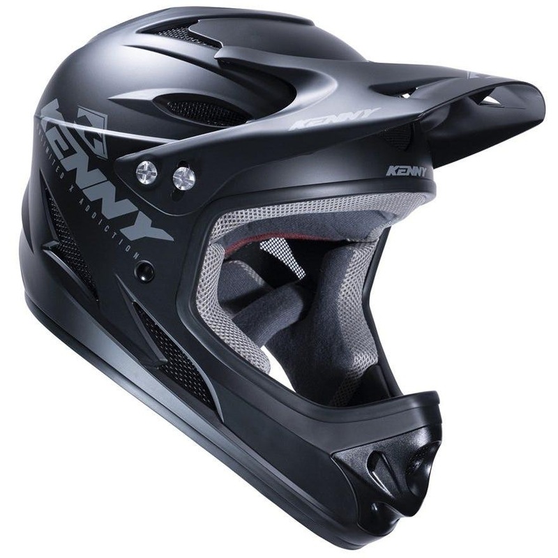 Kenny Racing Downhill Full Face MTB Helmet Matte Black