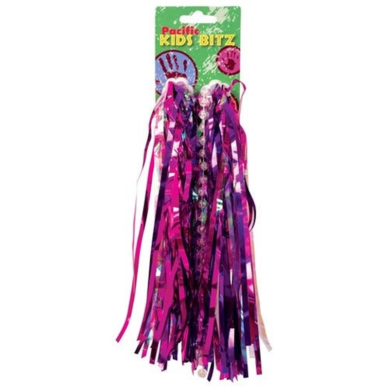 Kids Handlebar Streamers Pink/Purple
