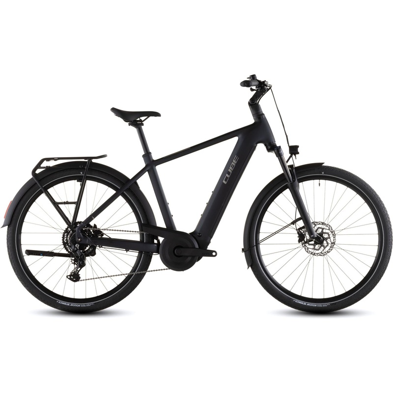 Cube Touring Hybrid ONE 600 Electric Hybrid Bike Coal'n'Chrome