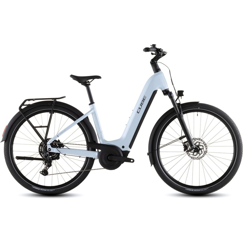 Cube Touring Hybrid ONE Easy Entry 600 Electric Hybrid Bike Glacier'n'Reflex