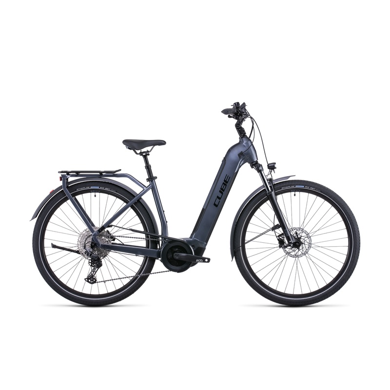 Cube Touring Hybrid Pro 500 EasyEntry Hybrid Bike Metallic Grey