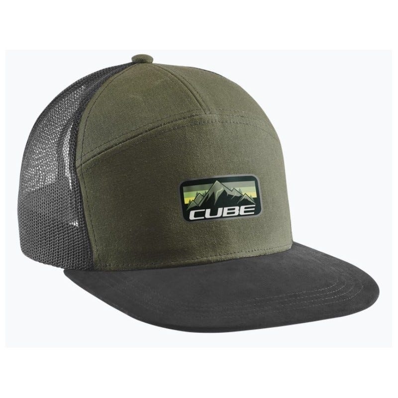 Cube Trail Motion Trucker Cap Olive'n'Grey