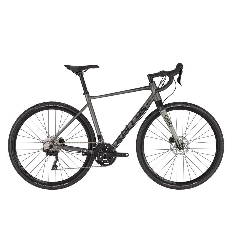 Kellys Soot 50 Gravel Bike Steel Grey