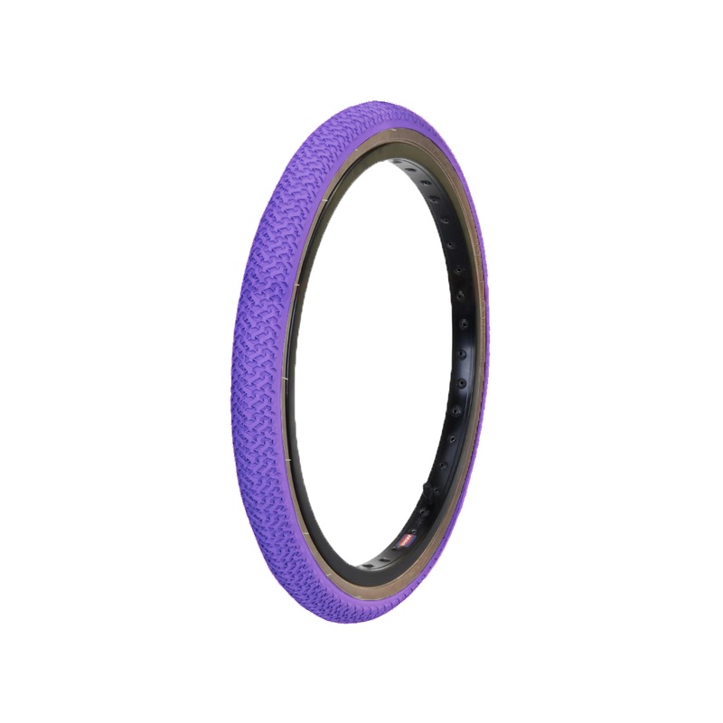 Kenda K55 BMX Tyre 20 X 1.75''  Purple/Skin Wall
