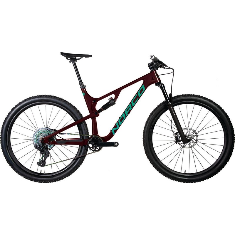 Norco Revolver FS 1 120 Mountain Bike XL Red/Green