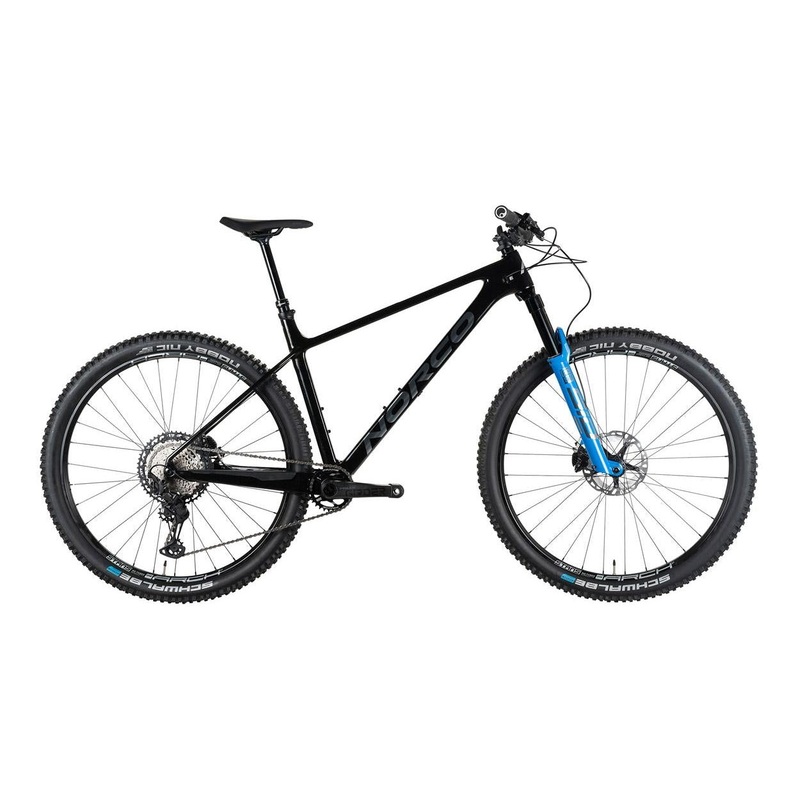 Norco Revolver HT 1 120 Hardtail Mountain Bike Black/Chrome