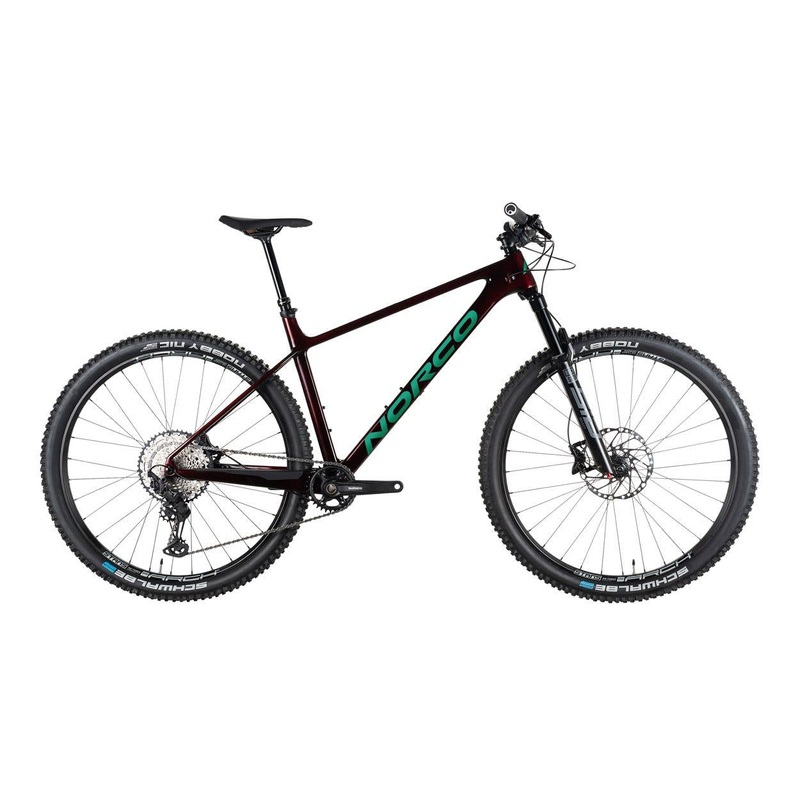 Norco Revolver HT 2 120 Hardtail Mountain Bike Red/Green