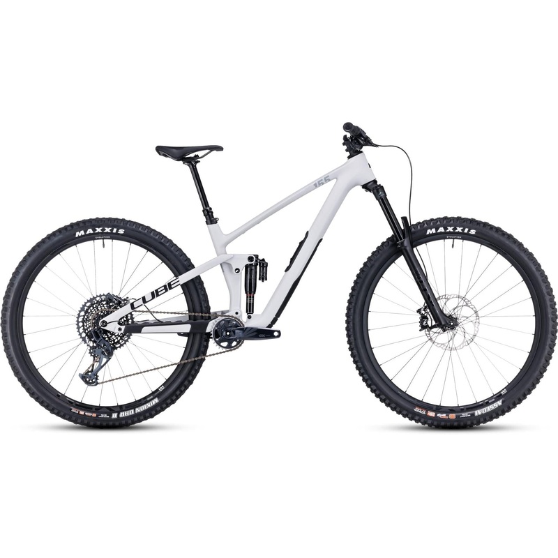 Cube Stereo ONE55 C:62 Race 29 Dual Suspension Mountain Bike Light Grey/Grey