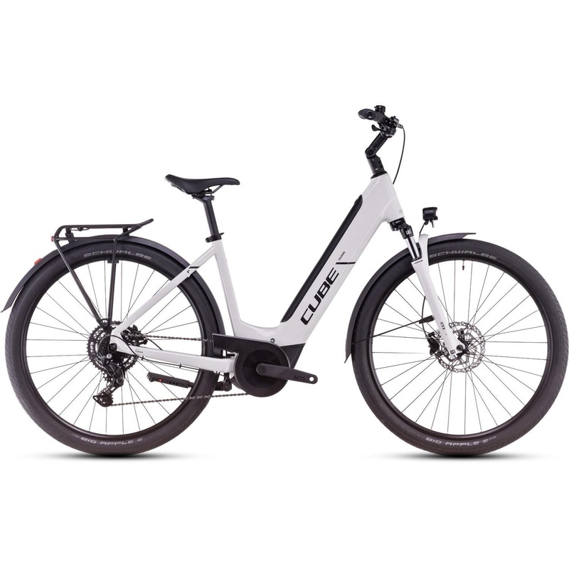 Cube Touring Hybrid ONE 500 Easy Entry Electric Hybrid Bike Cotton'n'Black