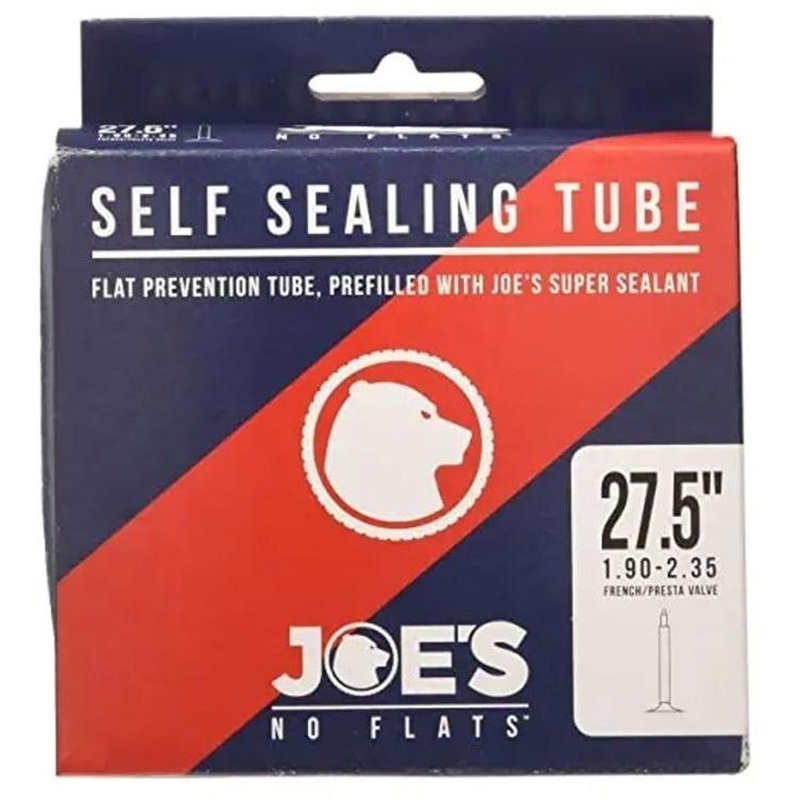 Joe's No-Flats Self Sealing Presta Valve Tube 27.5 x 1.9/2.35''
