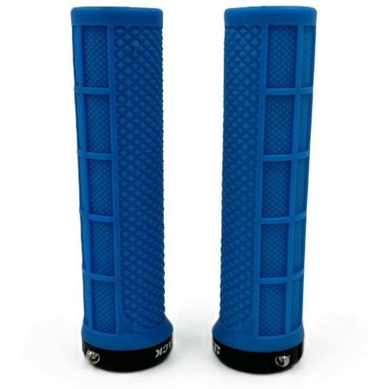 JetBlack Staple Lock On Grips Blue