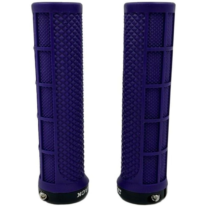 JetBlack Staple Lock On Grips Purple