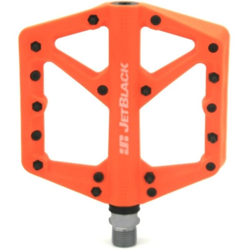 Jetblack Thermolite Flat MTB Pedals Orange