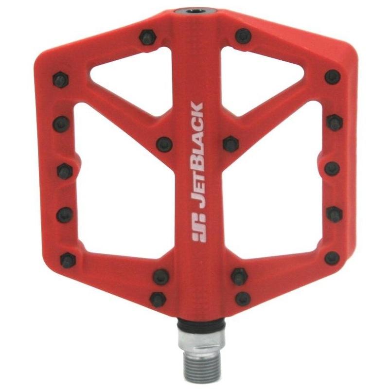 Jetblack Thermolite MTB Pedals Red