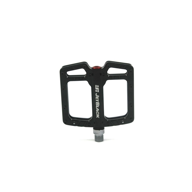JetBlack Ultralite Low Profile MTB Pedals Chrome