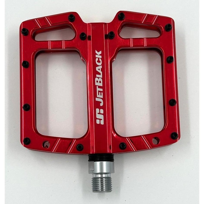 Jetblack Ultralite Low Profile MTB Pedals Red