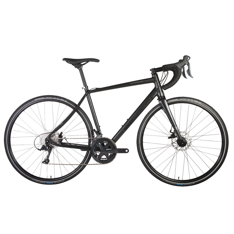Norco Indie Drop Bar Road Bike Black