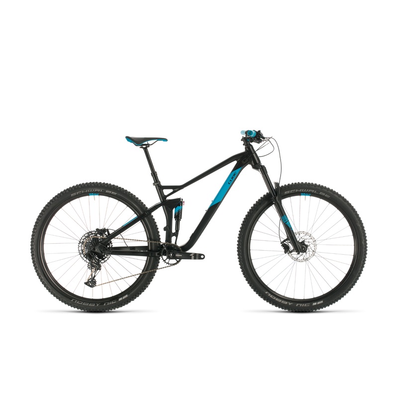 Cube Stereo 120 Pro 29 Mountain Bike Black/Blue