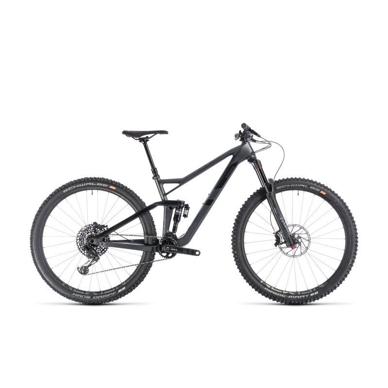 Cube Stereo 150 C62 SL Mountain Bike Iridium/Black (2019)