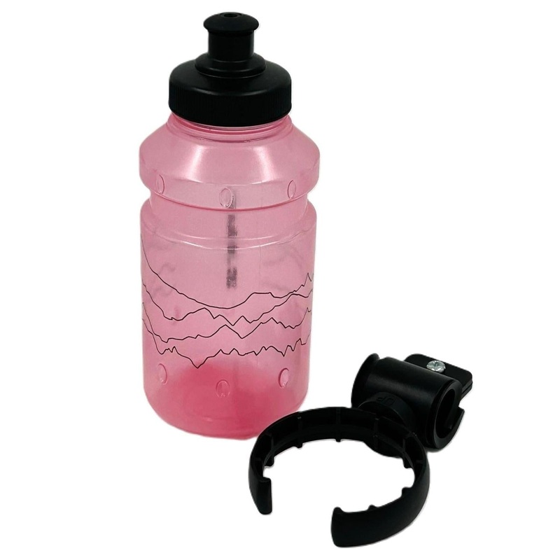 JetBlack Kids Bottle With Holder 350ml Pink