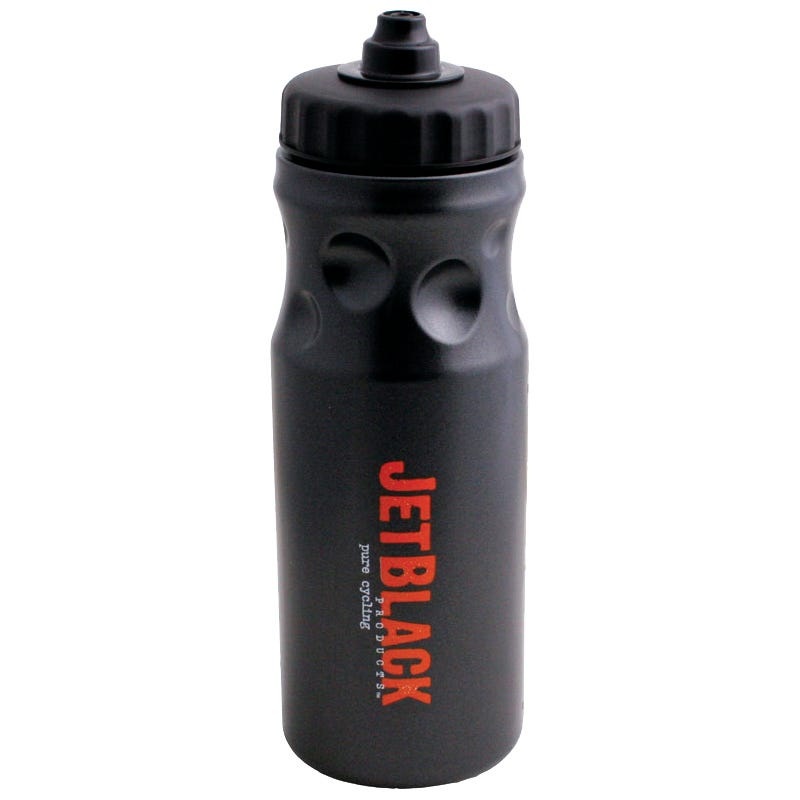 Jetblack Plastic Bottle Black