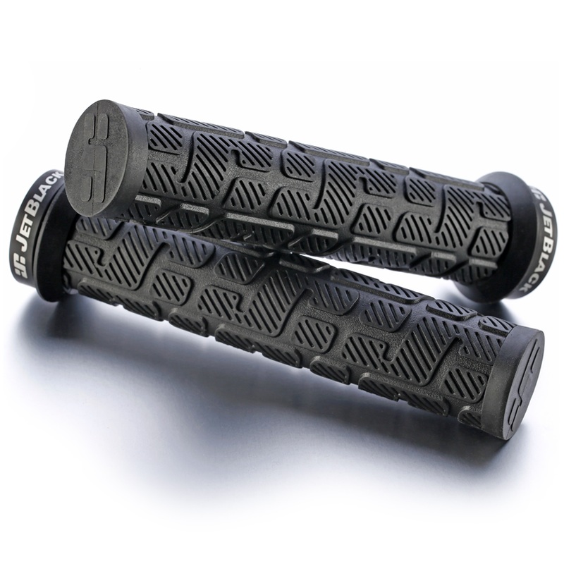 JetBlack Rip LockOn Grips Black/Black