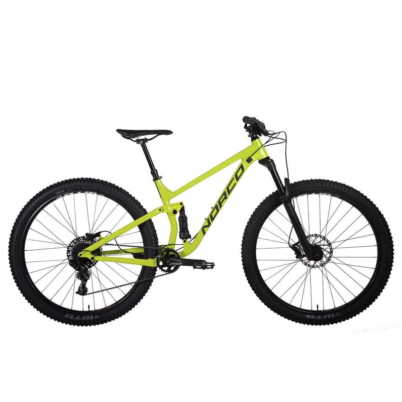 Norco Fluid 2 27.5 Mountain Bike Citron/Charcoal Black