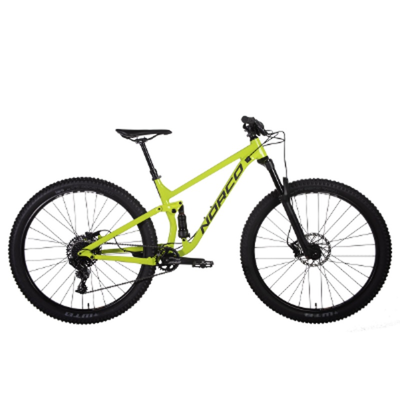Norco Fluid 2 FS 29 Mountain Bike Citron/Charcoal Black