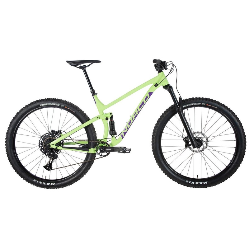 Norco Fluid 2 FS Mountain Bike Green/Purple