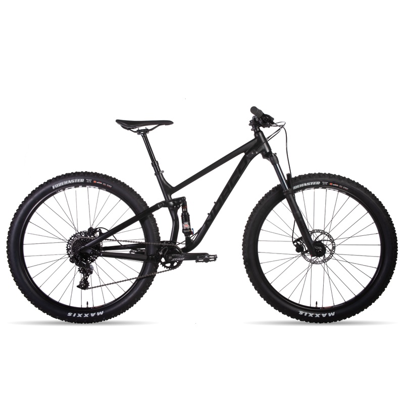 Norco Fluid 3 FS Mountain Bike Black/Gloss Black 27.5 Inch