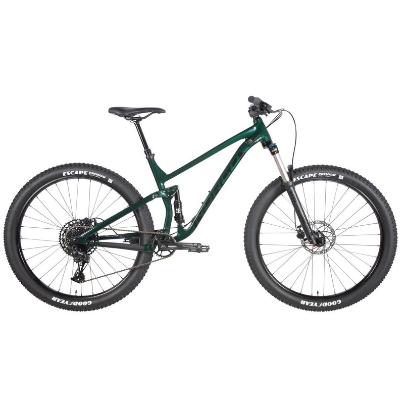 Norco Fluid 3 FS Mountain Bike Green/Black