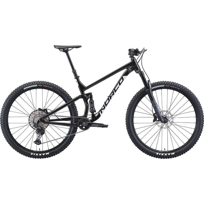 Norco Fluid FS 1 27 Mountain Bike Black/Silver