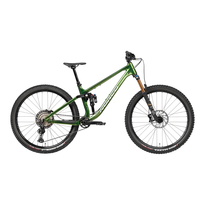 Norco Fluid FS 1 Dual Suspension Mountain Bike Green/Grey