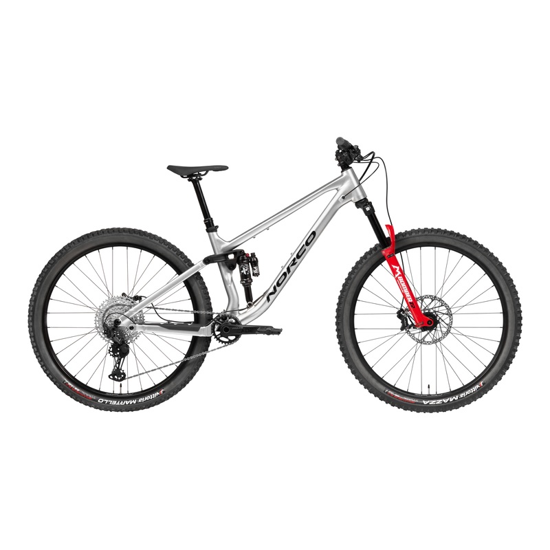 Norco Fluid FS 2 Dual Suspension Mountain Bike Silver/Black