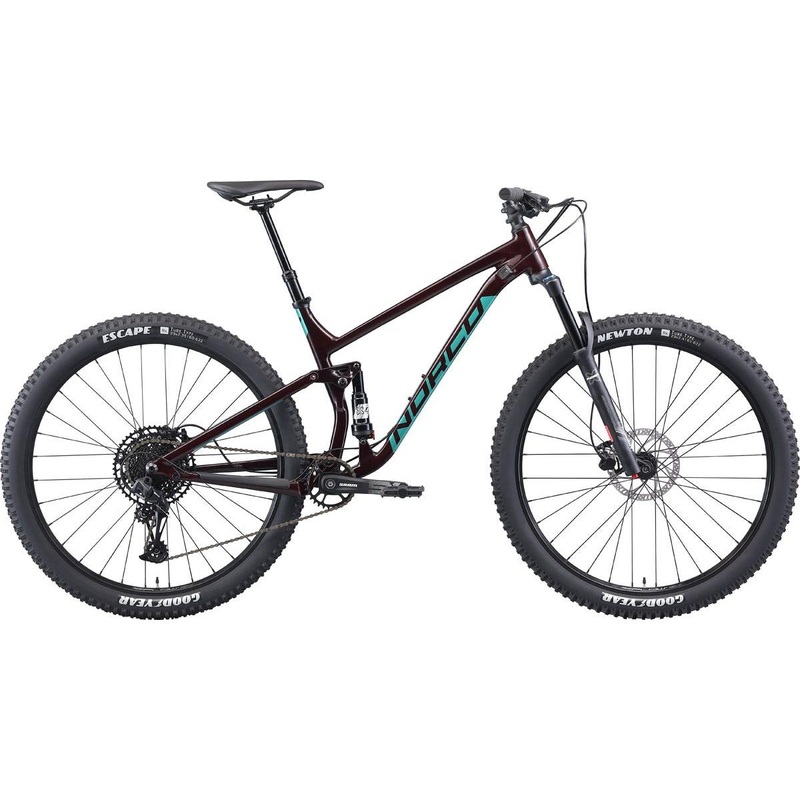 Norco Fluid FS 3 29 Mountain Bike Red/Jade (2021)