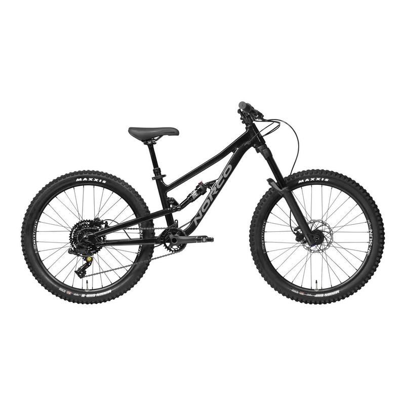 Norco Fluid FS 4.2 24'' Kids Trail Bike Black/Charcoal