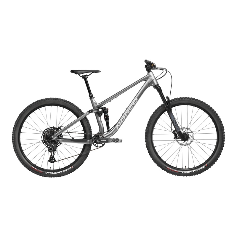 Norco Fluid FS A3 Dual Suspension Mountain Bike Grey/Silver