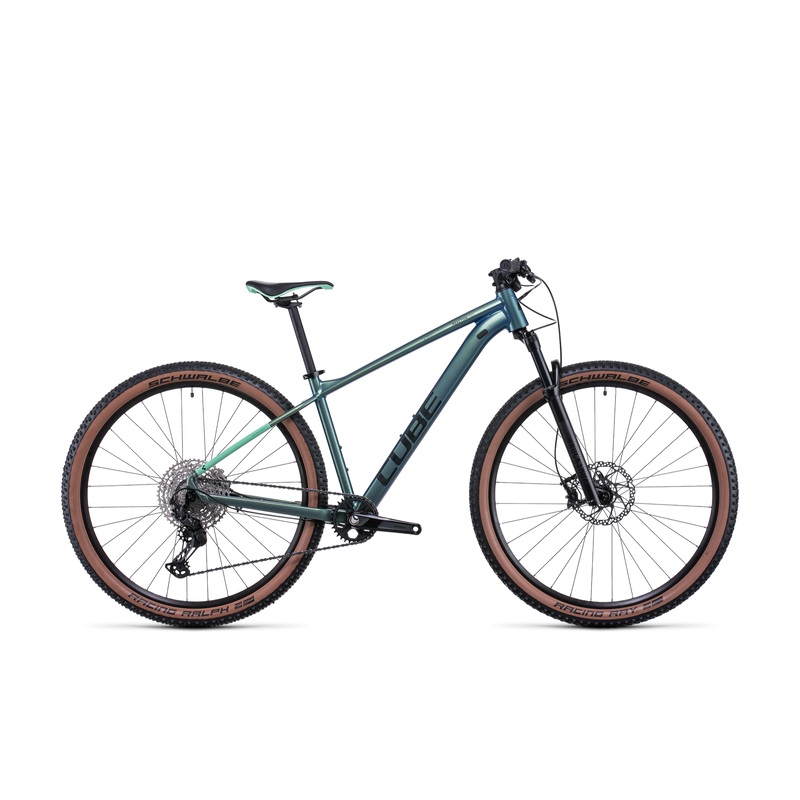 Cube Reaction Pro Hardtail Mountain Bike Verde Green