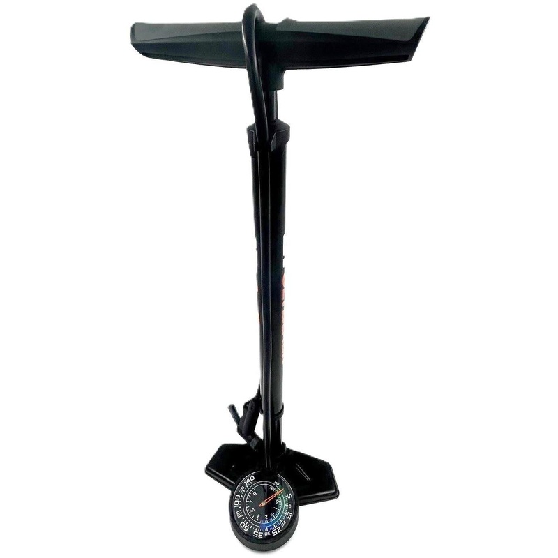 Jetblack Biggest Fella 2.0 Dual Gauge Floor Pump