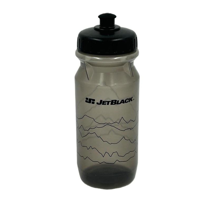 JetBlack Comp Bottle 600ml Smoke with Black Lid
