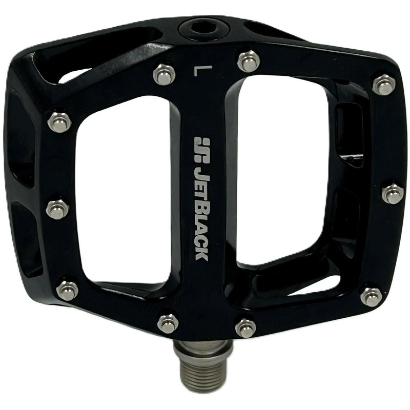 Jetblack Flat Out 2.0 Alloy Pedals Black