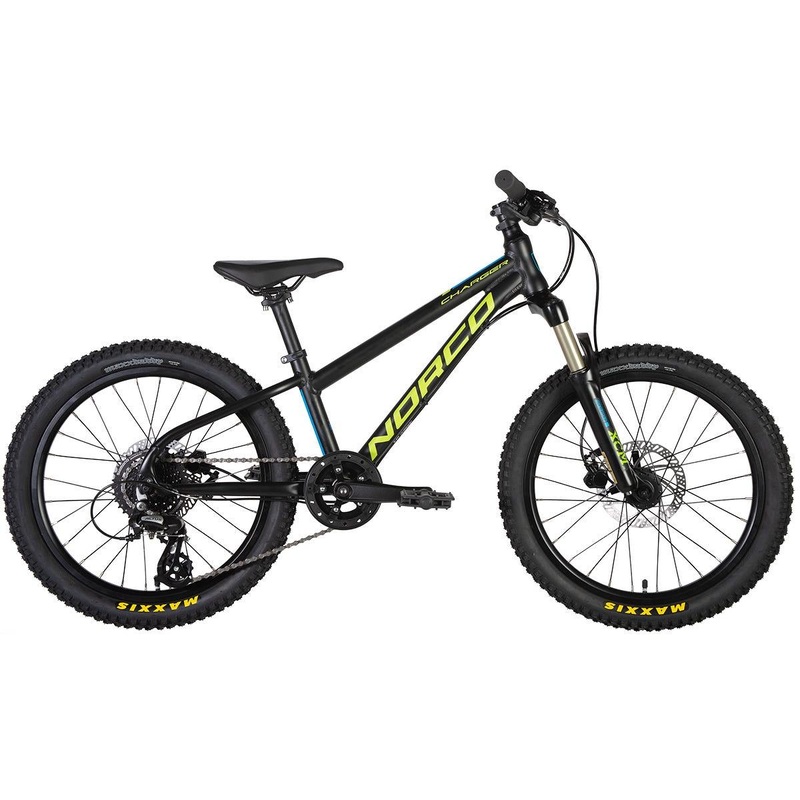 Norco Charger 2.1 Kids Mountain Bike Black/Green