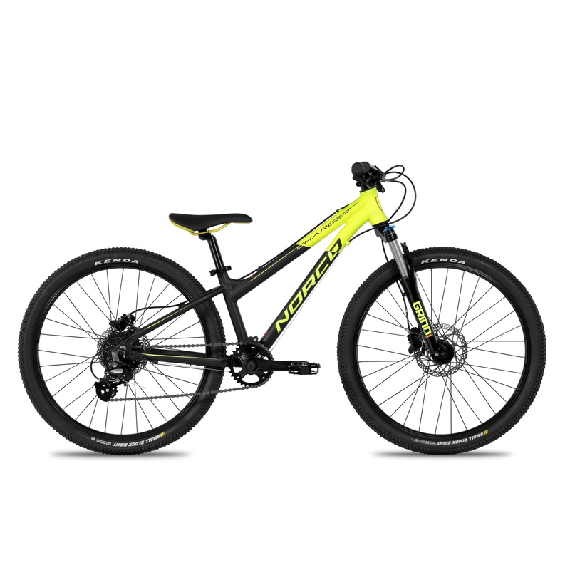 Norco Charger 4.1 Kids Mountain Bike Black/Green (2018)