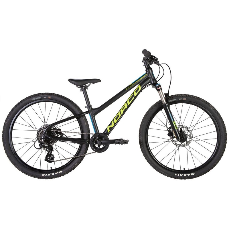 Norco Charger 4.1 Kids Mountain Bike Black/Green (2020)