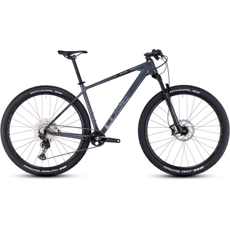Cube Reaction C:62 Pro Cross-Country Bike Grey'n'Metal