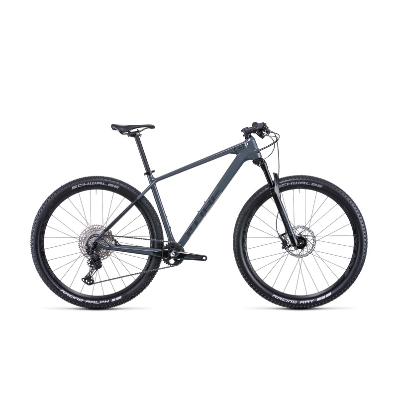 Cube Reaction C:62 Pro Hardtail Mountain Bike Grey Metal
