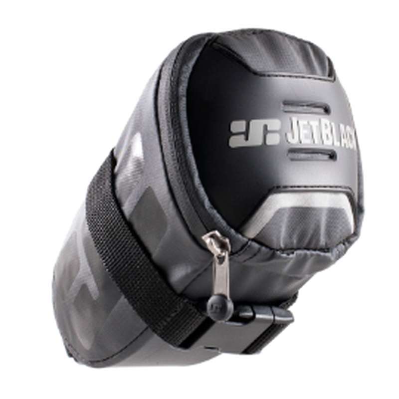 Jet Black Jet Race MTB Saddlebag Large Black