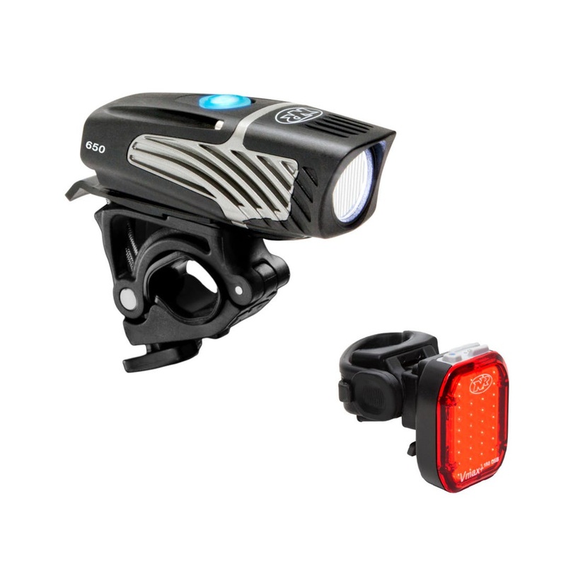 NiteRider Lumina Micro 650 / VMAX 150+ Lightset Black