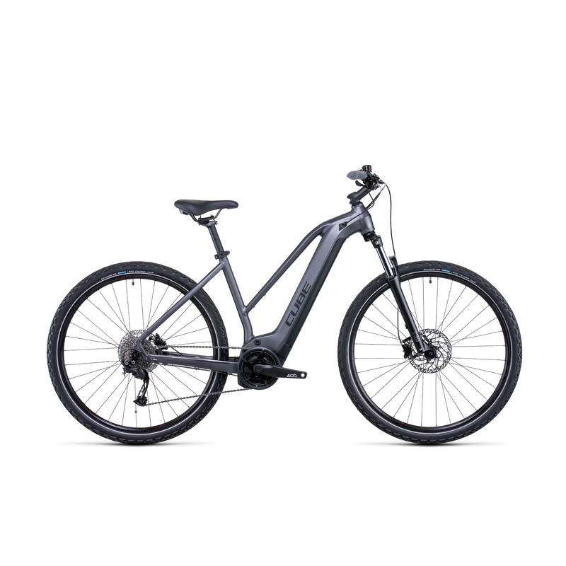 Cube Nuride Hybrid Performance Trapeze 400 Electric Hybrid Bike Graphite/Black (2022)